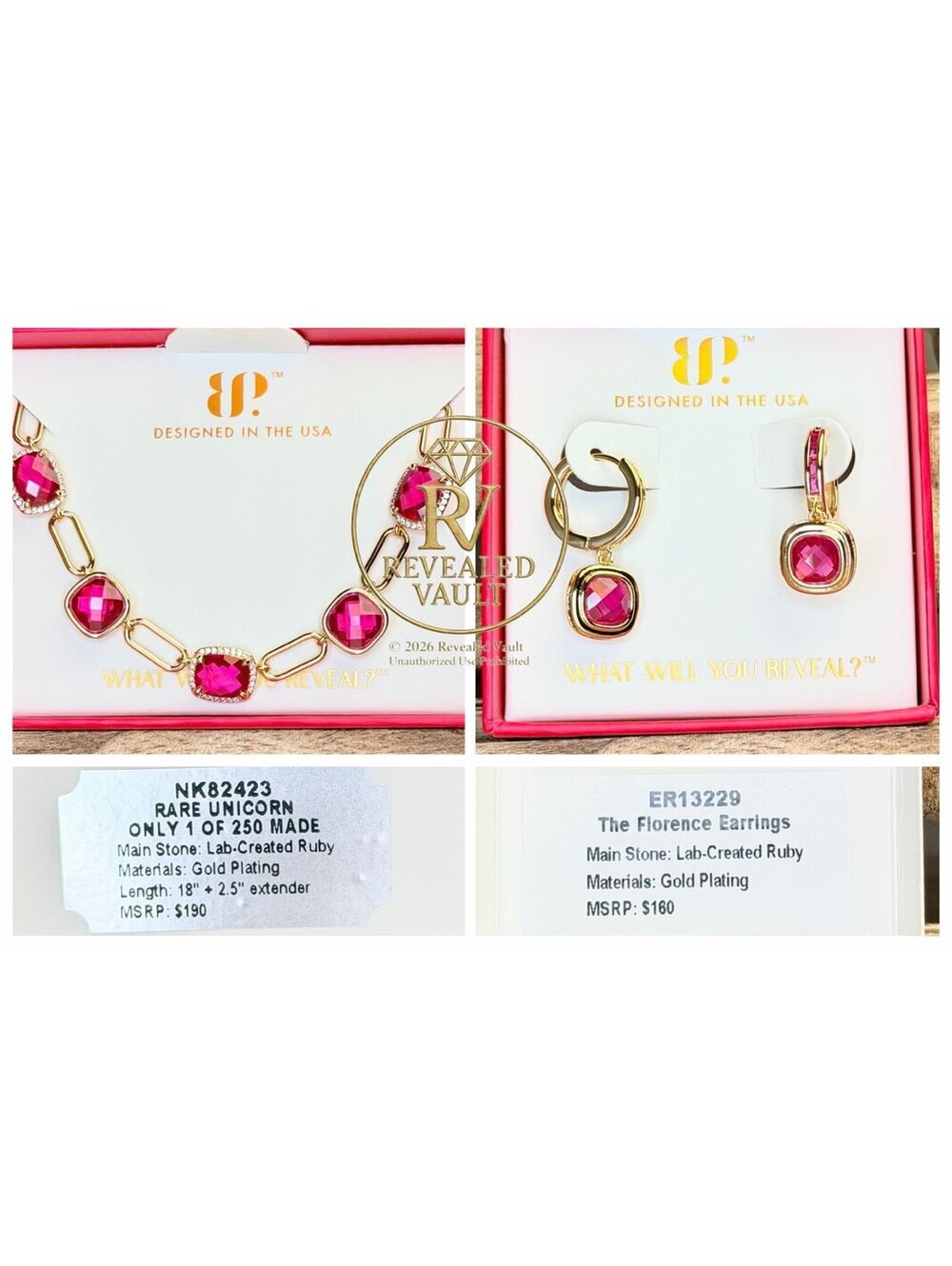 Rare Unicorn & The Florence Earrings - July Birthday 2026